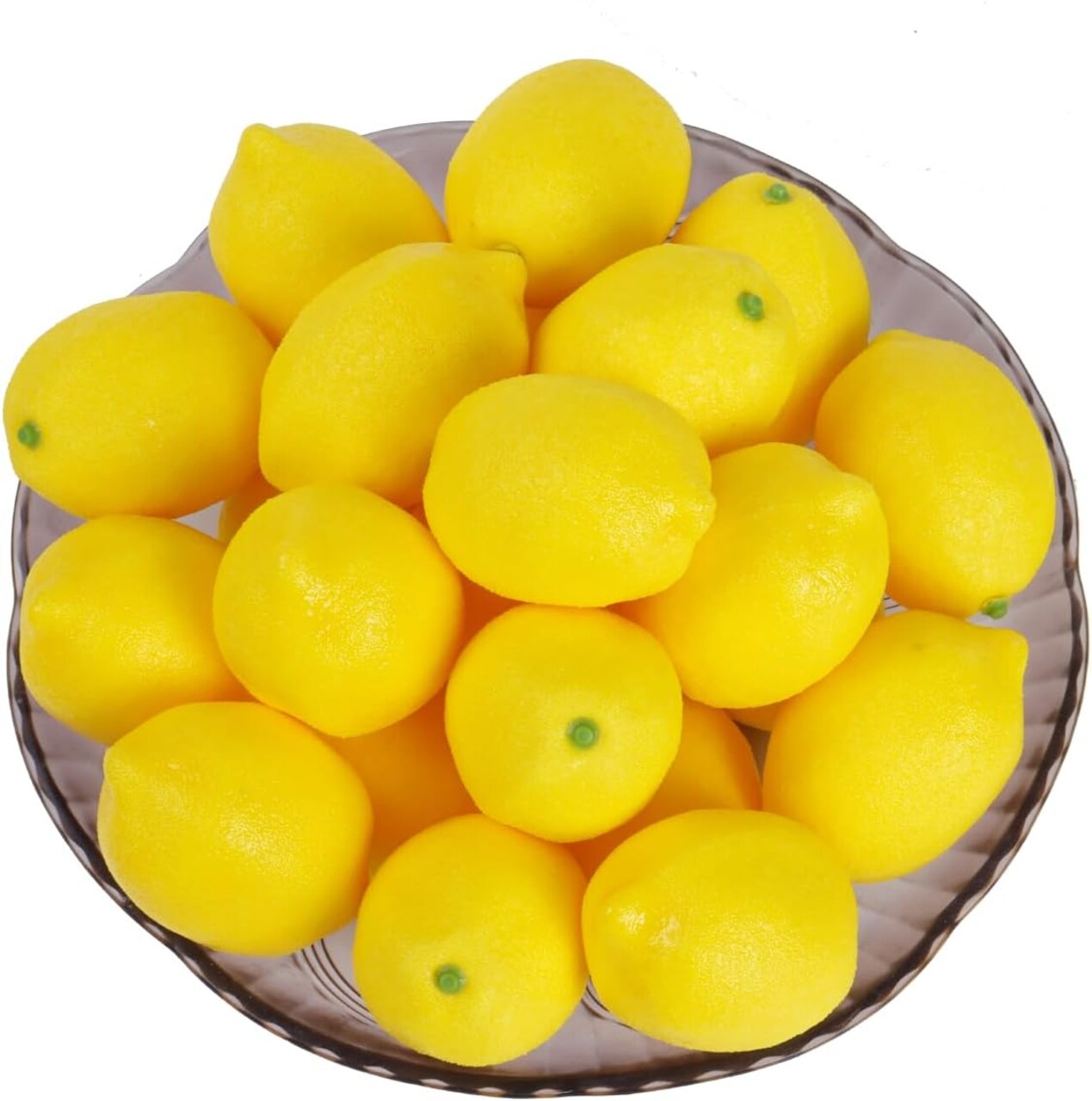 25 Artificial Lemons Artificial Fruits Fake Lemons Summer Decoration